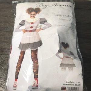 Halloween costume Women’s XL Creepy Clown